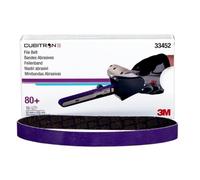 3M 33452 Lot de 10 rubans abrasifs en céramique avec grain minéral 80 + 20 x 520 mm