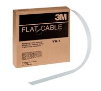 3M 3801/20 Câble plat, 20 pôles, série 3801, conducteur torsadé, 1,27 mm, gris, 30,5 m x5 morceau