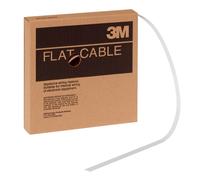 3M 3801/50 Câble plat, 50 pôles, série 3801, conducteur torsadé, 1,27 mm, gris, 30,5 m x3 morceau
