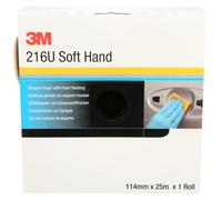 3M Papier abrasif E50331 Rouleau P180 114 mm Boîte distributrice 25 m