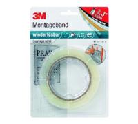 3M 3M Bande de montage transp.L.5m W.19mm Rl. Quantité:1