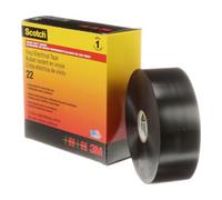 3M Scotch 22 Vinyl ruban électrique isolant, noir, 38 mm x 33 m, 0,25 mm x12 morceau