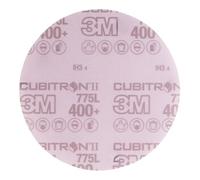 Disque pour film 3M Cubitron II Hookit 775L, 150 mm, 400+, non perforé #05056 x50 morceau