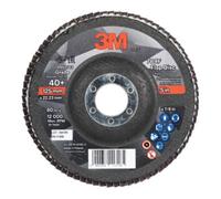 3M 3M Disqueà lamelles 769F, plateau en fibre de verre plat,⌀ 125 mm, Grain: 120 Quantité:1