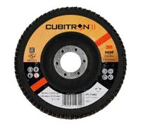 3M 3M Disqueà lamelles 969F Cubitron II, plateau en fibre de verre plat,⌀ 115 mm, Grain: 40 Quantité:1