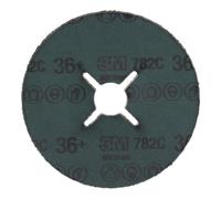 3M 3M Disques en fibres (CER) 782C,⌀ 125 mm, Grain: 80 Quantité:1
