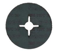 3M 3M Disques en fibres (CER) 787C,⌀ 125 mm, Grain: 80 Quantité:1