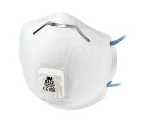 3M 3M Jeu de masques de protection respiratoire Série 8300 P2V Quantité:10