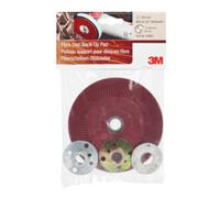 3M 3M Plateaux-supports pour disques en fibre dur/nervuré 125 mm Quantité:1