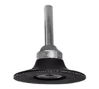 3M 3M ROLOC Plateau-support en caoutchouc,⌀ tige 6 mm moyen,⌀ ext.: 50 mm Quantité:1
