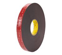 3M 3M Ruban adhésif VHB, Noir, Largeurxlongueur: 19X33 mmxm Quantité:1