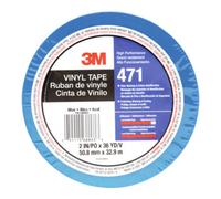 3M 3M Rubans adhésifs en PVC doux, Couleur: BLUE Quantité:1