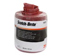 3M 3M SCOTCH -BRITE Tampons en nylon, rouleau de 60 tampons Durable Flex, 100x200 mm, Structure du nylon: 1000 Quantité:60