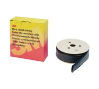 3M HSR 3000 Gaine thermorétractable à paroi mince en rouleau, noire, 1,5/0,5 mm, 12 m x5 morceau