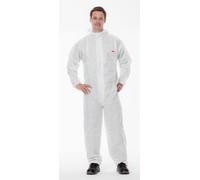 3M 4515W Combinaison de protection, blanc, TYPE 5/6, taille 2XL, matériel SMMS peu pelucheux, finition élastique x1 morceau