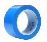 3M Ruban adhésif en PVC souple 471 F Bleu 50 mm x 33 m 0,13 mm Pack 24