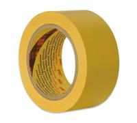 3M 499 Bande d'enduit PVC, jaune, 50 mm x 33 m x1 morceau