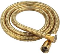 3M 4M 5M Flexible de douche long 360° sans enchevêtrement, raccord standard - extensible - anti-torsion - Flexible - Raccord G 1/2 (doré, 2 m)