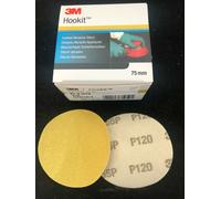3M 50087 Hookit Kletthaftende Vitre Or Premium 255P Ø 76mm P120 non Perforé