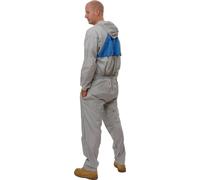 3M 50425 Combinaison de protection, taille M, respirante, genouillères, poches pour pantalon, matériau : tissu polyester léger, poches latérales, ouvertures dans le dos pour l'évacuation de la chaleur