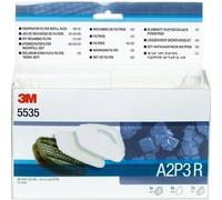 3M 5535 Filtre - Recharge A2P3R, 4x 6055 Filtre A2 , 8x 5935 Filtre P3R, 2x 501 Couvercle x1 morceau