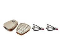 3M 6055 Cartouche filtrante active, 1 Unité (Lot de 1), Assorted & Lunettes-masque de sécurité 3M™ 2890SA, Classic