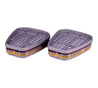 3M 6057 Abe1 Lot de 2 filtres de gaz acides et vapeurs organiques