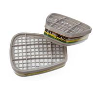 3M 6059 ABEK1 Filtre contre les gaz et les vapeurs organiques, inorganiques et acides ainsi que l'ammoniac x2 morceau