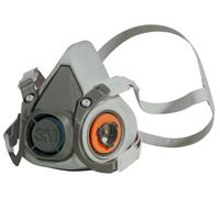 3M 6200M Demi-masque corps élastomère thermoplastique/polypropylène taille M x1 morceau