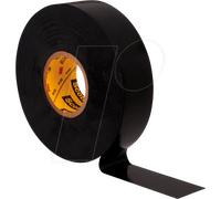 3M Scotch Super 33+ ruban électrique isolant en vinyle, noir, 19 mm x 6 m, 0,18 mm x10 morceau