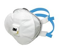3M 8825+ Masque de protection respiratoire FFP2 R D avec valve d'expiration Cool-Flow, jusqu'à 10 fois la limite d'exposition x5 morceau