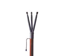 3M 92-EB 62-3 QTII Garniture d'extrémité, 3 conducteurs, 6/10 kV intérieur, 3x 70 - 95 mm². x1 morceau