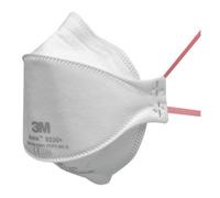 3M 9330+ Aura Masque de protection respiratoire FFP3, jusqu'à 30 fois la valeur limite (emballage individuel hygiénique) x20 morceau
