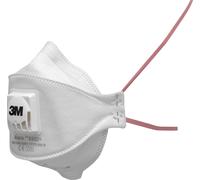 3M 9332+ Aura Masque de protection respiratoire FFP3 avec valve d'expiration Cool-Flow, jusqu'à 30 fois la valeur limite (emballage individuel hygiénique) x10 morceau
