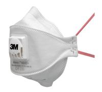3M 9332+BV Aura Masque de protection respiratoire FFP3 avec valve d'expiration Cool-Flow, jusqu'à 30 fois la valeur limite (emballage individuel hygiénique) x10 morceau