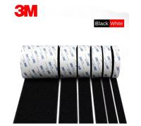 3M 9448A noir Double face auto-adhésif 3m 16-100mm solide sans Trace résistant aux hautes températures ruban de fixation à crochet et boucle 9448A White