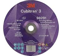 3M Cubitron 3 disque à ébarber, 180 mm, 7,0 mm, 22,23 mm, 36+, type 27 # 98418 x10 morceau