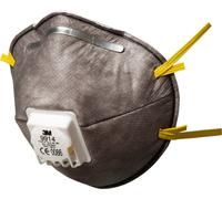 3M 9914 Masque anti-odeur FFP1 avec valve d'expiration Cool-Flow, jusqu'à 4 fois la valeur limite et contre les odeurs organiques inférieures à la valeur limite x10 morceau
