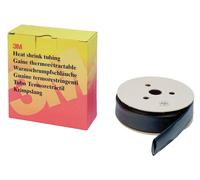 3M Allemagne Gaine thermorétractable, rouleau 1,6/0,8mm, noir, fin