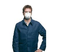 Masque protection 3M 8812 FFP1 avec soupape - boîte de 10