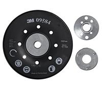 3M Assiette de Soutien pour Disques Fibre M14 Annelé, Noir, 125 mm (Lot de 10)