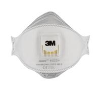 3M Aura Maske für Dämmstoffe und Hartholz 9332+, FFP3, mit Ventil, 10 pro Packun