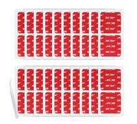 3M Autocollant Adhésives Double Face 50 mm x 50 mm Lot De 40 Pastilles