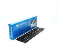 3M bandes d'étanchéité, 6mm x 30cm, noir, 1carton = 12pack de 60bandes x1 morceau
