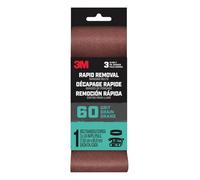 3M BELT3X241PK60 Bande abrasive Marron 7,6 x 61 cm