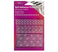 3M Bumpon SJ5300 transparent 'Blister'= (20pcs SJ5302 / largeur : 7,9mm hauteur : 2,2mm, 14pcs SJ5312 / largeur : 12,7mm hauteur : 3,5mm, 8pcs 5344 / largeur : 19,0mm hauteur : 4,0mm) x1 morceau