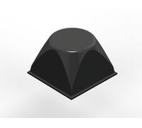 3M Bumpon SJ5514 gris / Largeur : 20,6mm Hauteur : 13,2mm x1000 morceau