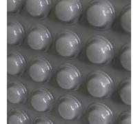 3M Bumpons SJ 5003 Lot de 56 butées adhésives en forme de demi-sphère Gris/noir ou blanc Diamètre 11,1 mm Hauteur 5 mm Gris