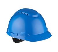 Casque de protection 3M série H700 H700N-BB en bleu, avec cliquet et bande de soudure en plastique x20 morceau
