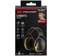 3M - Casque - Anti-bruit - Earmuffs - Comfort - 94-105 dB - SNR 31 dB - Noir et jaune